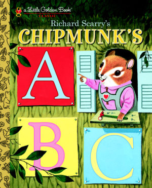 Cover of Richard Scarry\'s Chipmunk\'s ABC