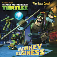 Book cover for Monkey Business (Teenage Mutant Ninja Turtles)