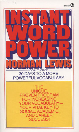 Instant Word Power by Norman Lewis: 9780451166470