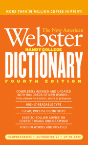The New American Webster Handy College Dictionary 