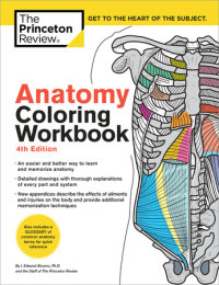 Cover of Anatomy Coloring Workbook, 4th Edition cover