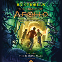 The Trials of Apollo, Book Three: The Burning Maze Cover