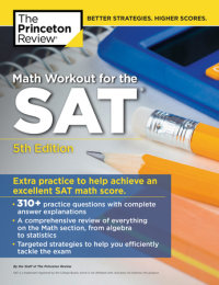 Book cover for Math Workout for the SAT, 5th Edition