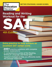 Reading and Writing Workout for the SAT, 4th Edition 