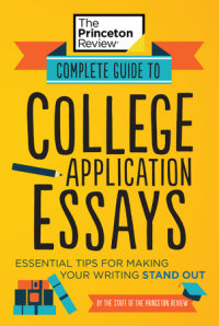 Book cover for Complete Guide to College Application Essays