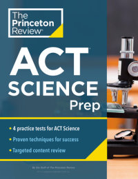 Cover of Princeton Review ACT Science Prep cover