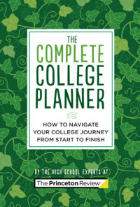 Book cover for The Complete College Planner