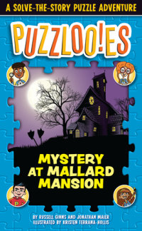 Book cover for Puzzlooies! Mystery at Mallard Mansion