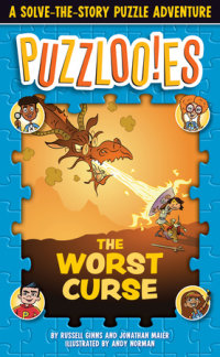 Book cover for Puzzlooies! The Worst Curse