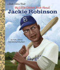 Book cover for My Little Golden Book About Jackie Robinson