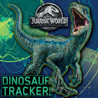 Cover of Dinosaur Tracker! (Jurassic World: Fallen Kingdom) cover