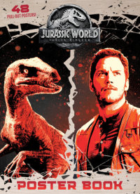 Book cover for Jurassic World: Fallen Kingdom Poster Book (Jurassic World: Fallen Kingdom)