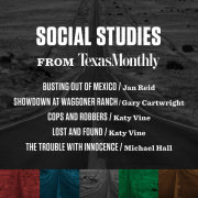 Social Studies from Texas Monthly 