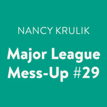 Major League Mess-Up #29 Cover