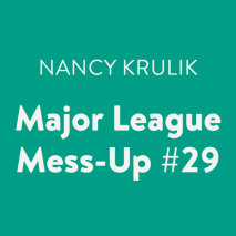 Major League Mess-Up #29 Cover