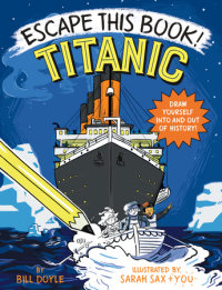 Book cover for Escape This Book! Titanic