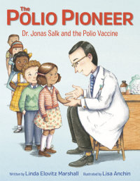 Book cover for The Polio Pioneer