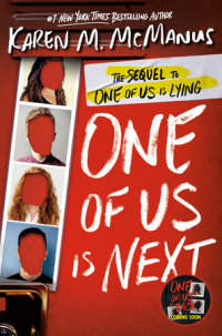 Book cover for One of Us Is Next