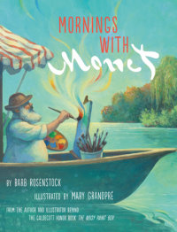 Cover of Mornings with Monet cover