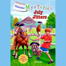Calendar Mysteries #7: July Jitters Cover