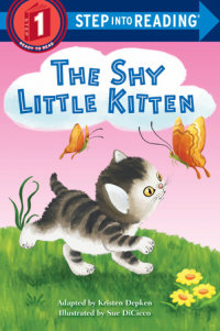 Book cover for The Shy Little Kitten