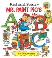 Richard Scarry Mr. Paint Pig's ABC's 