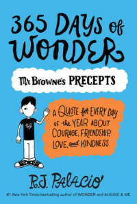 Cover of 365 Days of Wonder: Mr. Browne\'s Precepts cover