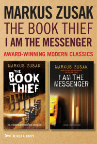 Book cover for Markus Zusak: The Book Thief & I Am the Messenger