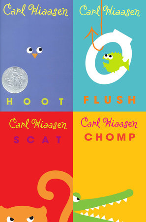 carl hiaasen book covers