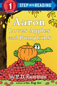 Book cover for Aaron Loves Apples and Pumpkins