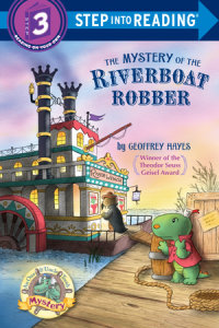 Book cover for The Mystery of the Riverboat Robber