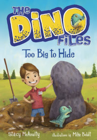 Cover of The Dino Files #2: Too Big to Hide cover