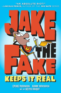 Book cover for Jake the Fake Keeps it Real