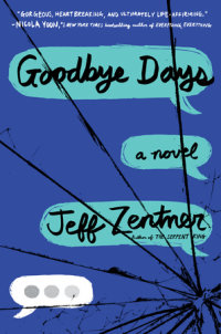 Book cover for Goodbye Days