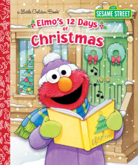 Book cover for Elmo\'s 12 Days of Christmas