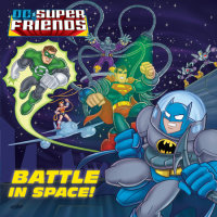 Book cover for Battle in Space! (DC Super Friends)