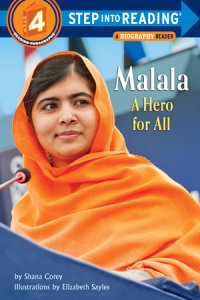 Book cover for Malala: A Hero for All