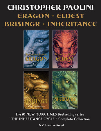 The Inheritance Cycle 4-Book Collection by Christopher Paolini:  9780553538090