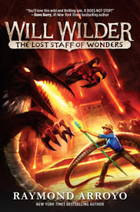 Book cover for Will Wilder #2: The Lost Staff of Wonders