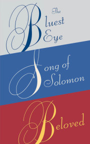 Toni Morrison Box Set: The Bluest Eye, Song of Solomon, Beloved 