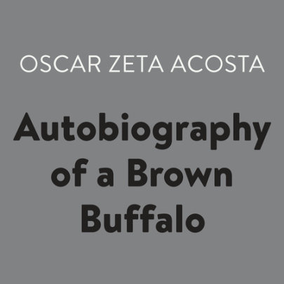 Autobiography of a Brown Buffalo Cover