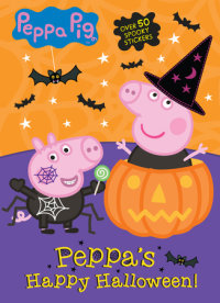 Book cover for Peppa\'s Happy Halloween! (Peppa Pig)