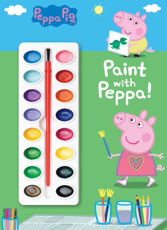 Paint with Peppa! (Peppa Pig) by Golden Books: 9780593118900