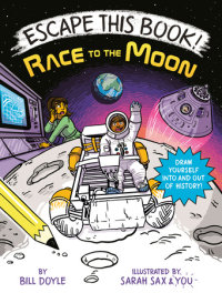Book cover for Escape This Book! Race to the Moon