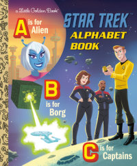 Book cover for Star Trek Alphabet Book (Star Trek)