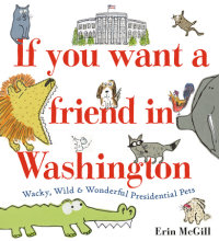 Book cover for If You Want a Friend in Washington