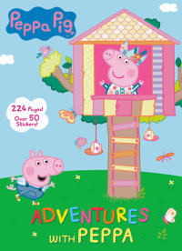 Book cover for Adventures with Peppa (Peppa Pig)