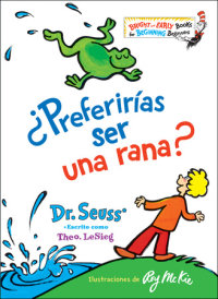 Cover of ¿Preferirías ser una rana? (Would You Rather Be a Bullfrog? Spanish Edition) cover