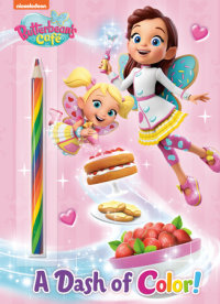 Book cover for A Dash of Color! (Butterbean\'s Cafe)