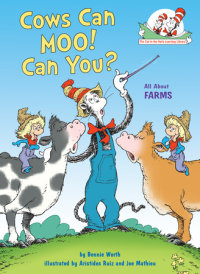 Cover of Cows Can Moo! Can You? All About Farms cover
